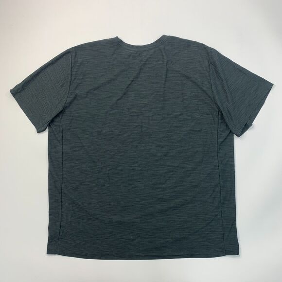 Nike Dri Fit T Shirt Mens XXL 2XL Charcoal Standard Fit Breathe Fitness Training - Picture 3 of 10